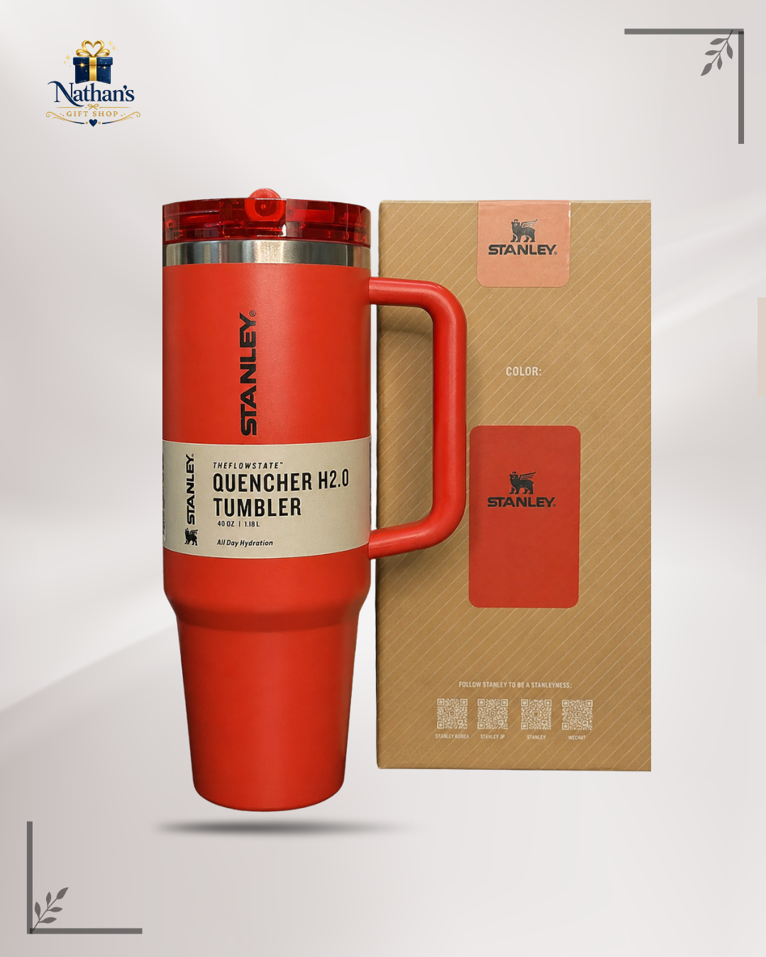 STANLEY Tumbler | 40 OZ Quencher ProTour Flip Straw