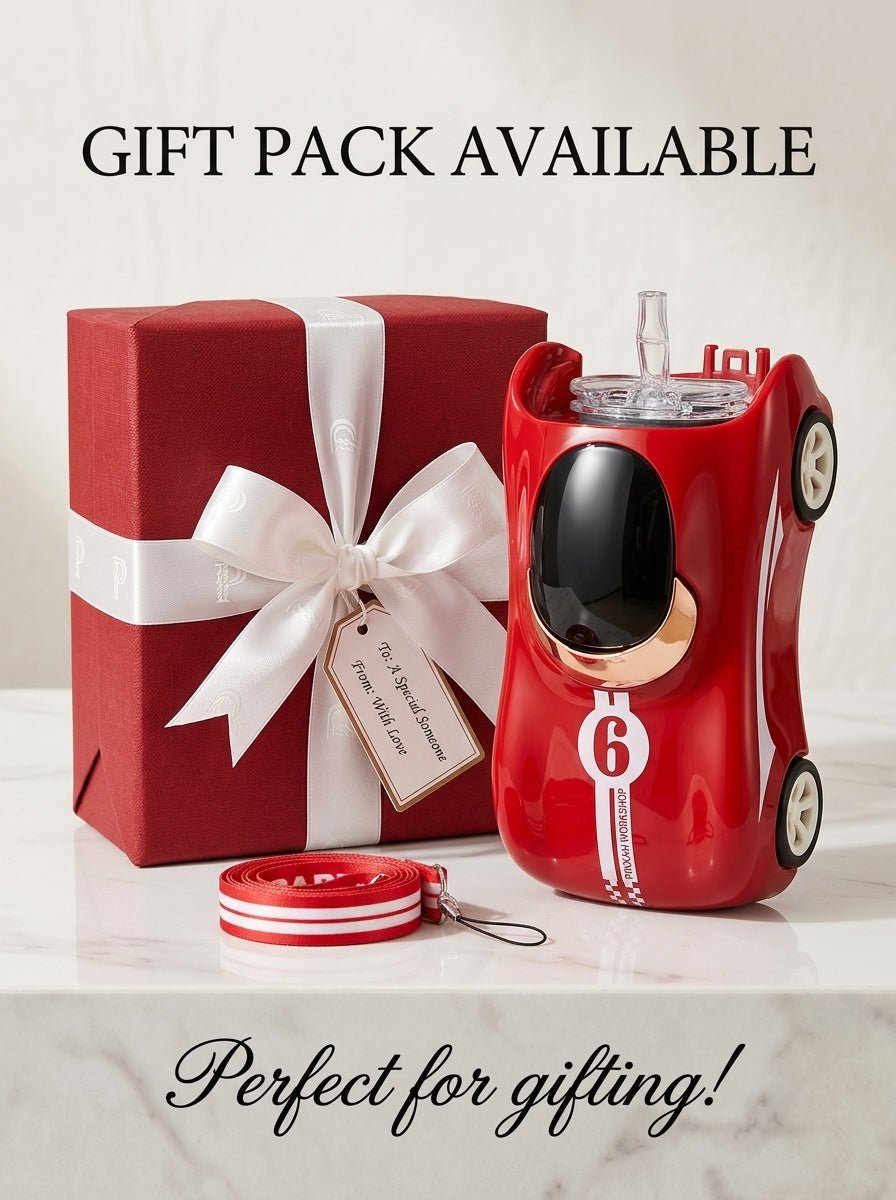 Luxury Car-Shaped Insulated Water Bottle with Premium Gift Box - Nathan's Gift Shop