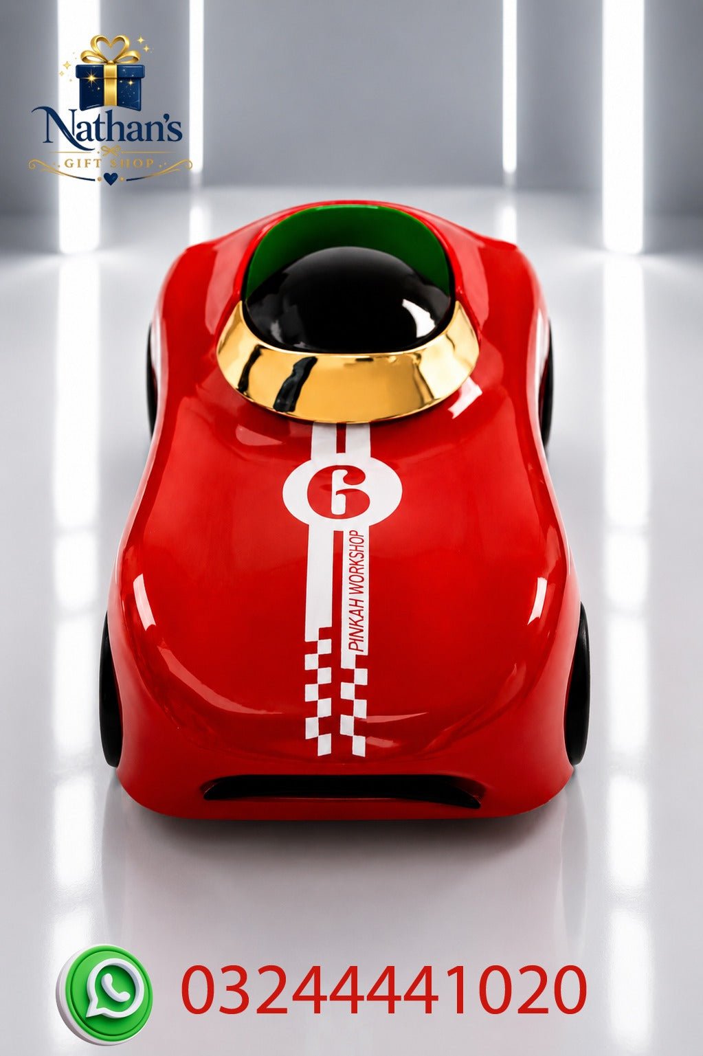 Racing Car Insulated Water Bottle with Straw | Kids Sports Car Tumbler | Hot & Cold Travel Bottle - video - Nathan's Gift Shop