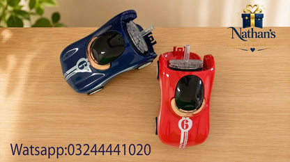 Racing Car Insulated Water Bottle with Straw | Kids Sports Car Tumbler | Hot & Cold Travel Bottle - video - Nathan's Gift Shop